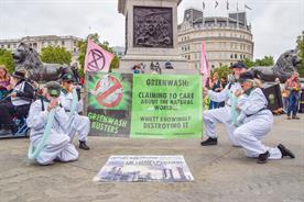 Greenwash activists (Getty Images / SOPA Images / Contributor)