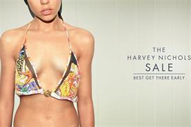 Harvey Nichols: summer print campaign features models wearing ill-fitting clothes
