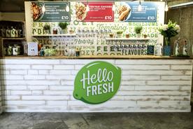 HelloFresh opens pop-up shop in London