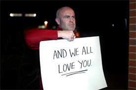 Hungryhouse tugs the festive heartstrings with Love Actually-inspired campaign