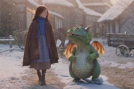John Lewis and Waitrose's Christmas ad stars overexcited dragon Edgar