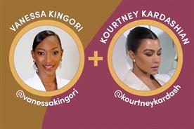 Vanessa Kingori on taking over Kourtney Kardashian's Instagram