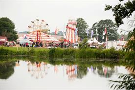 Kelmarsh Hall has been home to festivals and fairs at its Northampton location