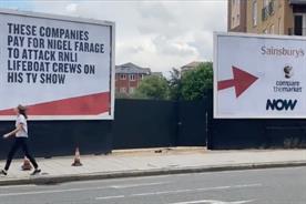 Led By Donkeys: activist group accuses brands of paying for Nigel Farage's show