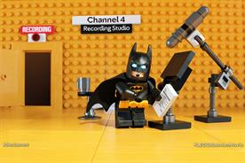 Lego Batman to take over Channel 4 ads