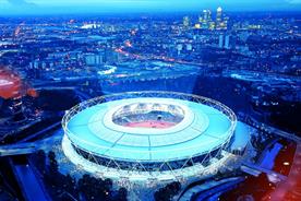 The Olympic Stadium has been undergoing renovations following its use in the London 2012 Olympics