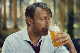 Mads Mikkelsen returns to promote Carlsberg's new premium lager