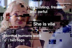 Channel 4 teams up with trio of brands to cast light on the brutality of online abuse