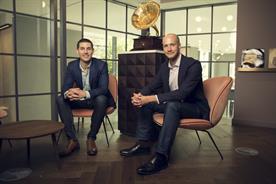Tesco Mobile chief executive Anthony Vollmer (r) and Unlockd's chief executive Matt Berriman 