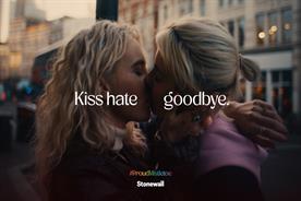 Stonewall: first Christmas campaign launches with couples kissing in public