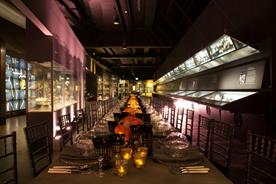 Event spaces at the Natural History Museum include Earth's Treasury (pictured)