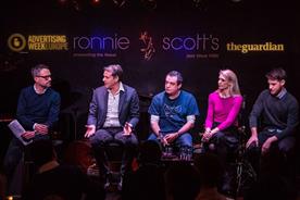 David Pemsel (left): with Brent Hoberman, Saul Klein, Anna Jones and Gerard Keeley