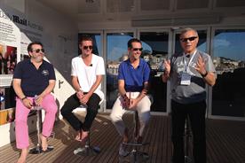 Jutkowitz, Spiegel, Steinberg, Sorrell (l-r): announced the launch of a content agency, Truffle Pig (copyright AD)