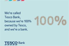 Tesco Bank: looks to the colour of money for new brand identity