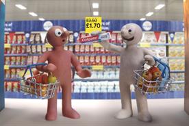 Morph and Anneka Rice freshen up Tesco 100th-anniversary campaign