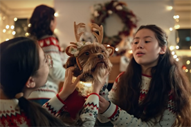 Very: the first Christmas ad aired 90 days ahead of this year’s festive celebrations