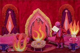 Bodyform ad illustrates what the menopause feels like through fiery animation