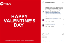 ASA launches investigation into Vype e-cigarette Instagram posts