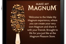 Karmarama's mobile app complements the Magnum face-to-face activity
