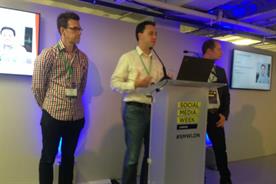 The Sysomos team: Steven Read, Jason Harris and Lance Concannon