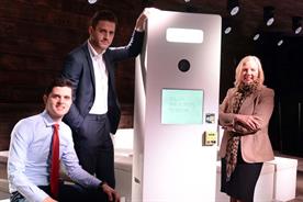 Zeven Media with Deborah Meaden and the contactless photobooth
