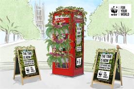 WWF raises climate change awareness with 'nature phone box'