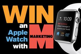 Apple Watch: win an Apple Watch in Marketing's competition