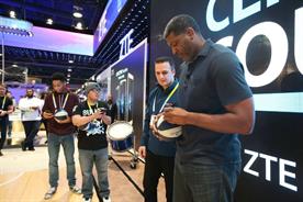 ZTE leveraged their sponsorship of five NBA teams with visitors flocking to take selfies with NBA legends