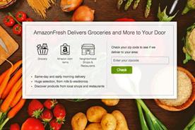 Amazon Fresh: reported to be launching on 18 April