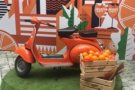 Aperol's 20-feet wide sundial returns to South Bank