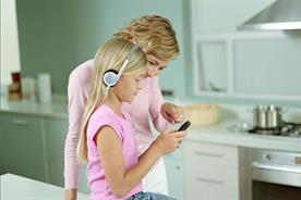 Mothers are increasingly turning to their mobile devices as babysitters 