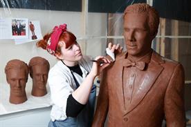 Benedict Chocobatch is in place at Westfield Stratford City (Matt Alexander/PA Wire)