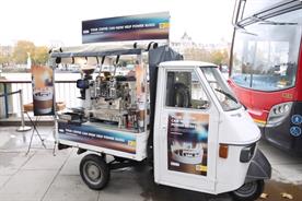 Shell aims to change energy brand image through coffee-fuelled bus