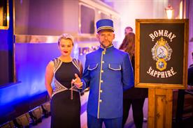 On board Bombay Sapphire's multi-sensory virtual train journey