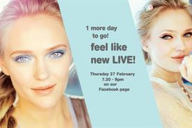 Facebook: to host Boots hair and beauty live stream