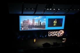 Keith Weed: Unilever's chief marketing officer on stage at Cannes