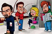 Commuters - Freesheets - Changing faces of freesheet readers