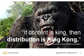 "If content is king, then distribution is King Kong." – Kelvin Lee. Image courtesy of Kelvin Lee.