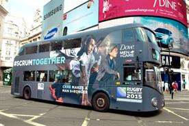 Dove's Rugby World Cup campaign says 'care makes a man stronger' 