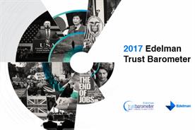 Edelman Trust Barometer reveals 'unprecedented crisis of trust' in UK and beyond
