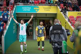 YouTubers play alongside Gerrard, Fowler, Savage in Wembley Cup with EE