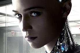 Ex Machina: features humanoid Ava with AI