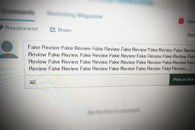 Fake reviews: the CMA found one marketing company wrote 800 fake customer reviews for clients