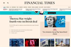 Financial Times attracts one million paid readers