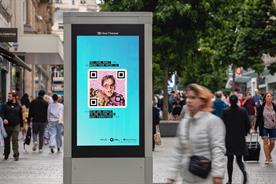 Clear Channel: sites will carry Elton John's face as colour QR code