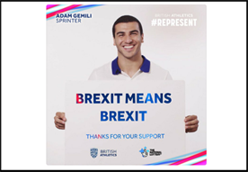 Didn't they learn from Walkers? National Lottery campaign with British Athletics hijacked