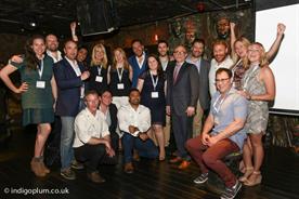 The old and new ISES boards gathered at Shaka Zulu, north London
