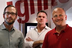 Ignite: Paul Saville, Fred Porro and Cris Cicirello