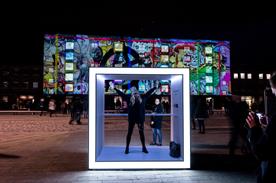 The installations allowed visitors to take the perfect Instagram snap