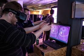 Tech such as Oculus Collider was on offer to sample
